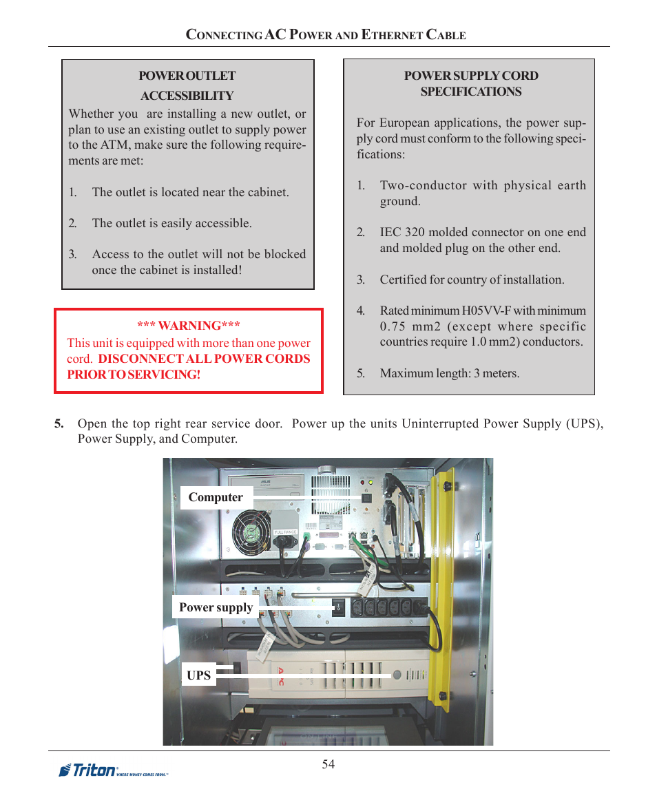 Ac p | Triton FT7000XP Installation Manual User Manual | Page 54 / 59