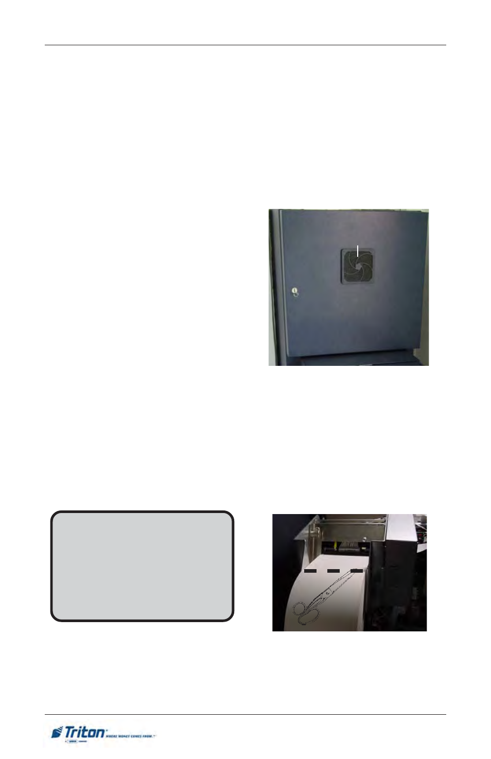 Ft5000 u, Introduction, Replenishing the receipt paper | Triton FT5000 User Manual User Manual | Page 134 / 206