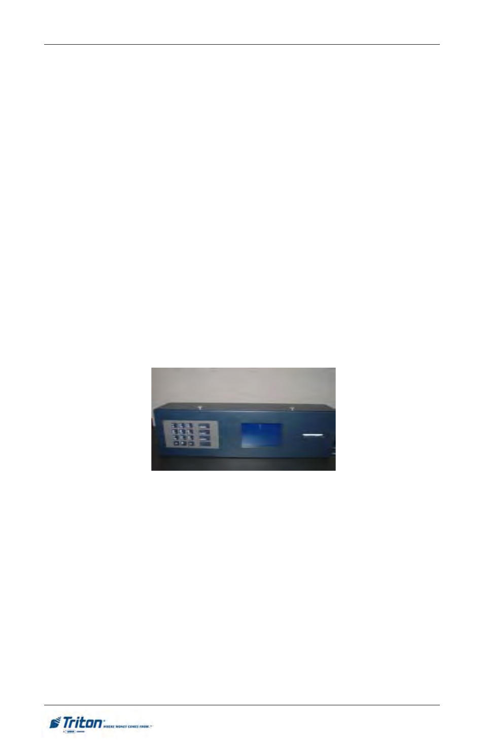 Ft5000 u, Close management, Messages | Transaction and account type configuration, Rear service panel (rsp) | Triton FT5000 User Manual User Manual | Page 28 / 206