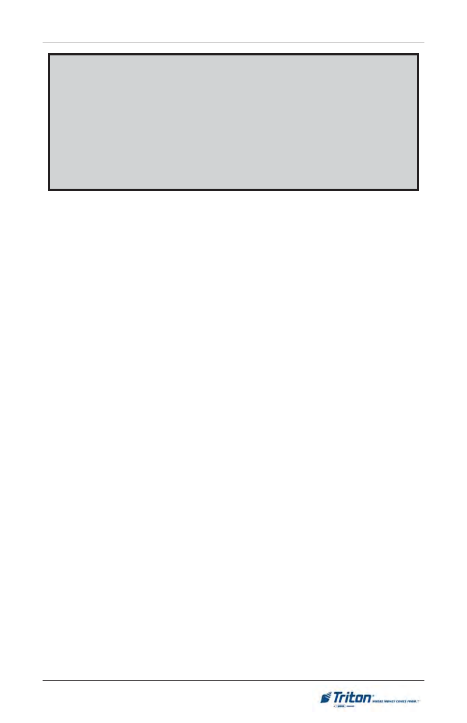 Introduction, Customer transactions | Triton FT5000 User Manual User Manual | Page 39 / 206