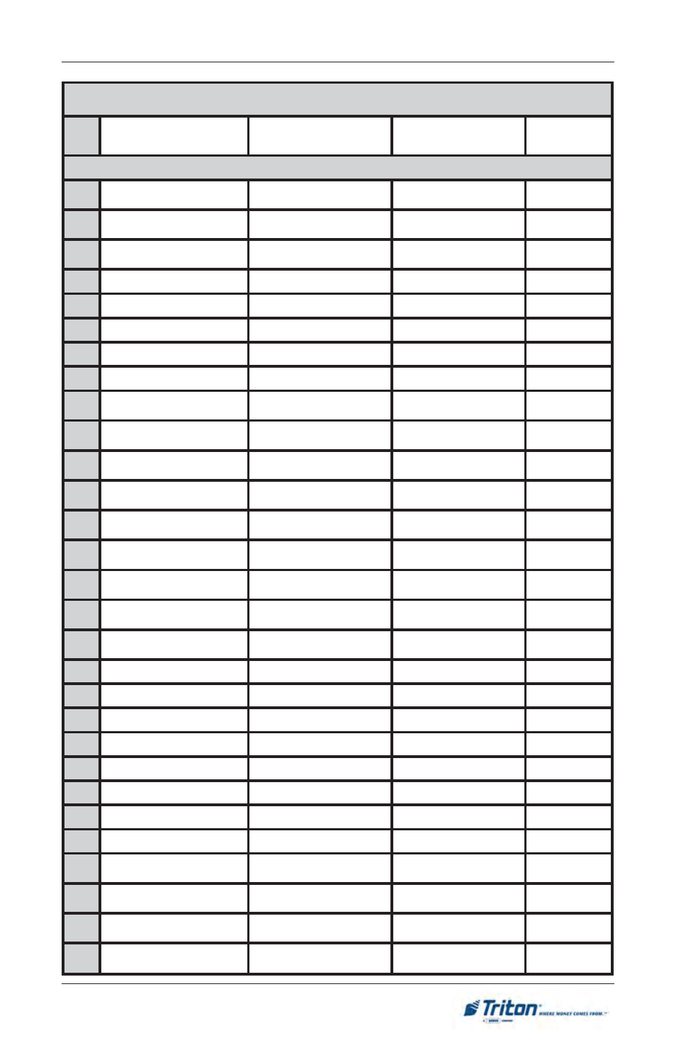Nitial | Triton FT5000 User Manual User Manual | Page 47 / 206