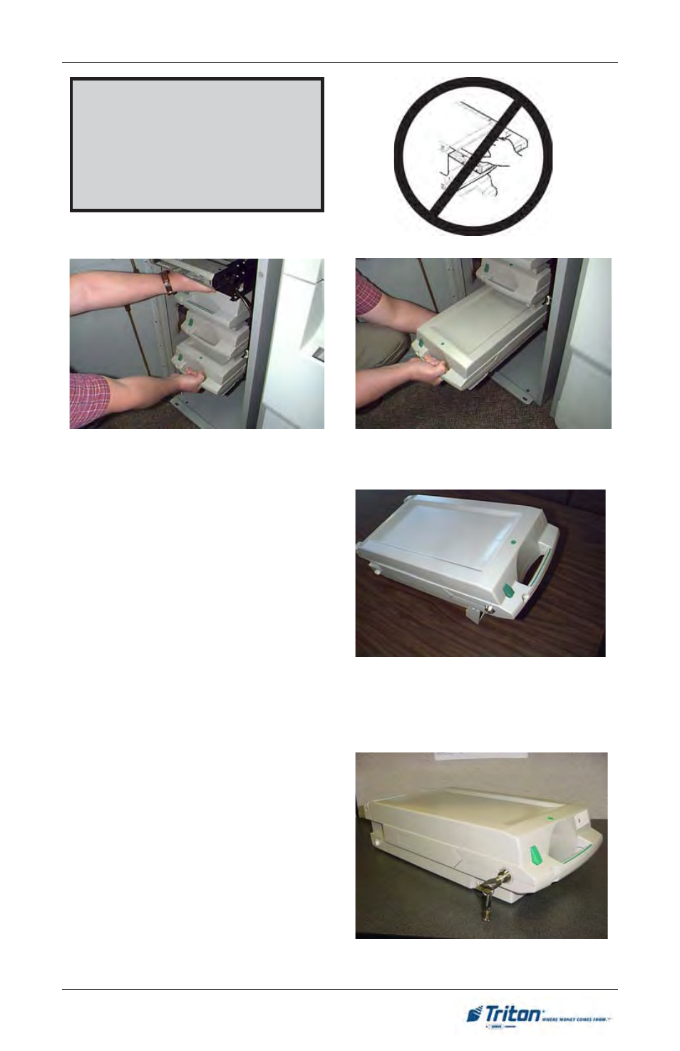 Caution | Triton FT5000 User Manual User Manual | Page 55 / 206