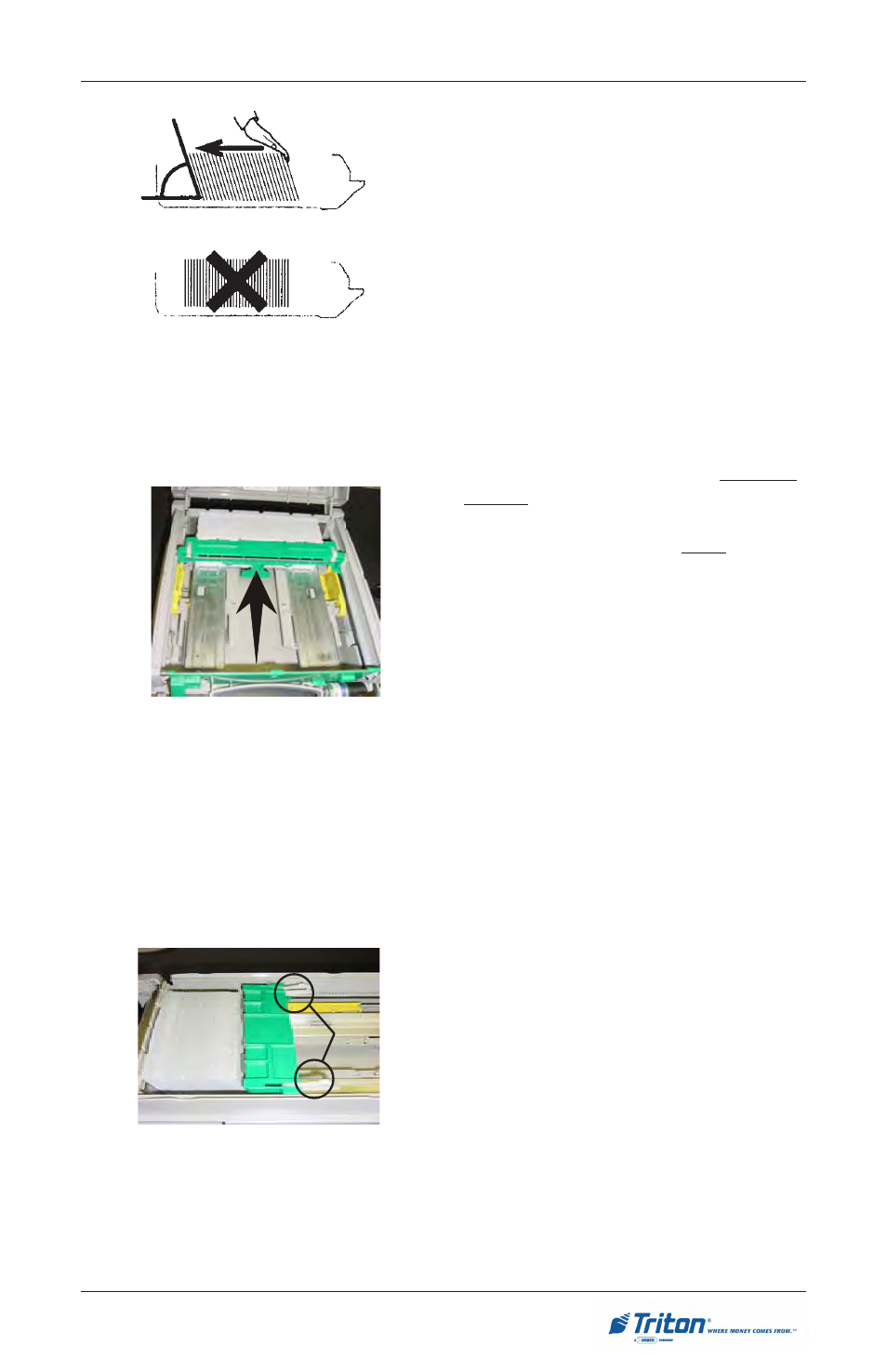 Removing the reject vault | Triton RL5000 User Manual User Manual | Page 63 / 208