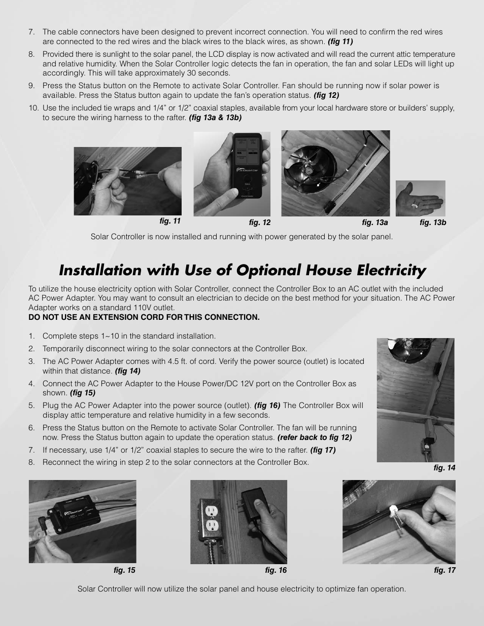 U.S. Sunlight SC12 Solar Controller User Manual | Page 4 / 8