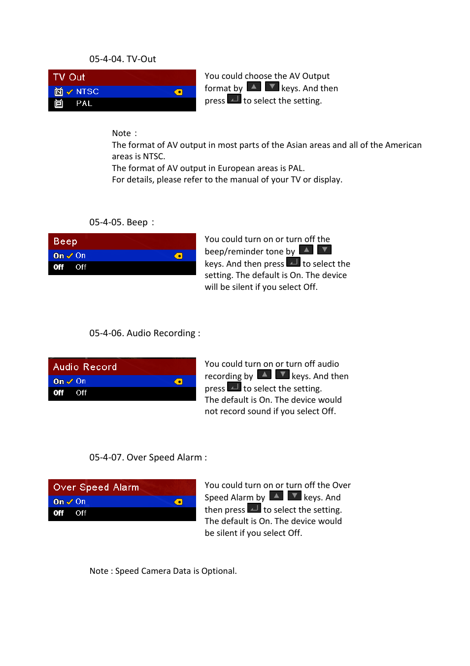 USGlobalsat RV-1000S HD User Guide User Manual | Page 14 / 16
