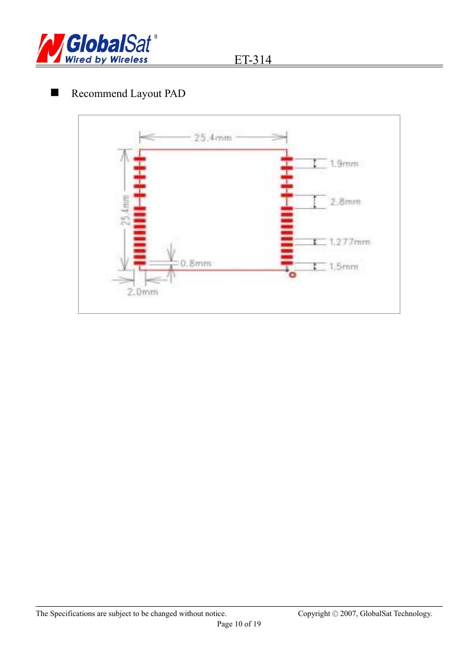 Et-314 | USGlobalsat ET-314 User Manual | Page 10 / 19