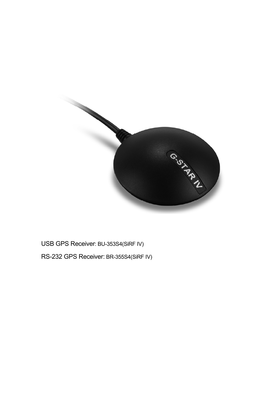 USGlobalsat BR-355-S4 User Manual | 15 pages