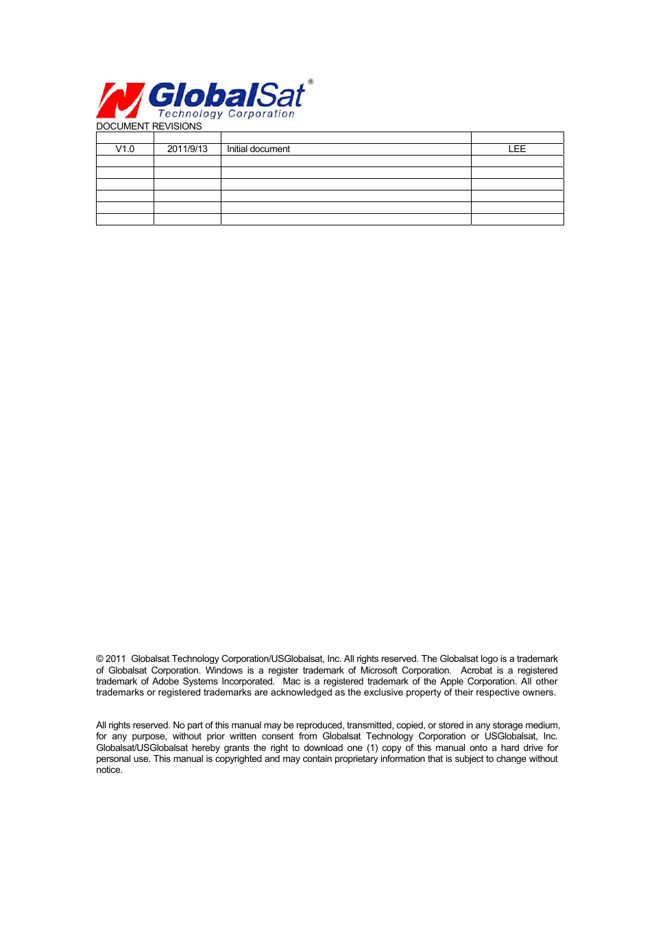 USGlobalsat BR-355-S4 User Manual | Page 2 / 15