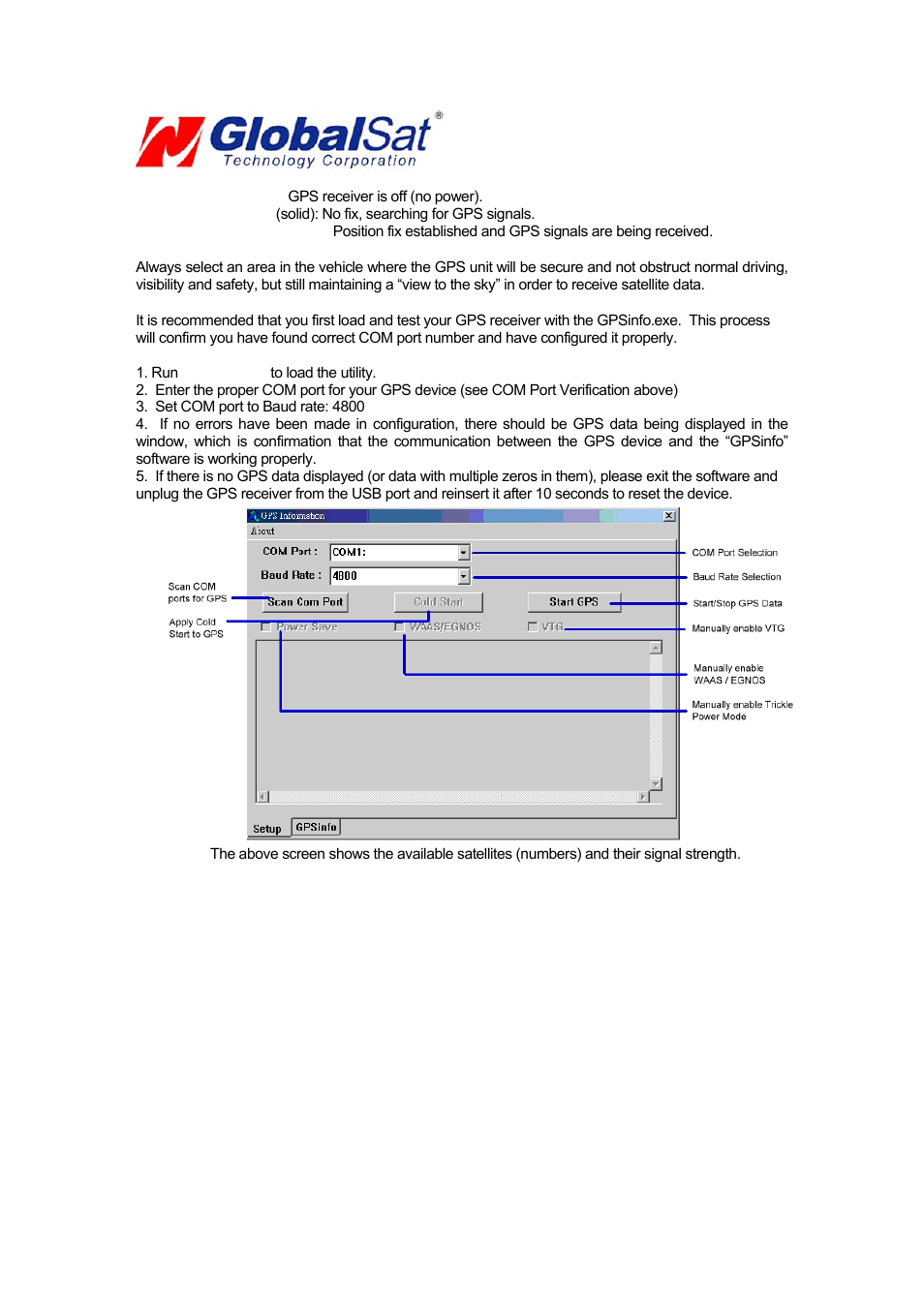 USGlobalsat BR-355-S4 User Manual | Page 7 / 15