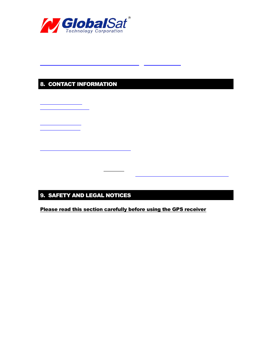 Usb gps (mac) | USGlobalsat BR-355 (Mac) User Manual | Page 11 / 15