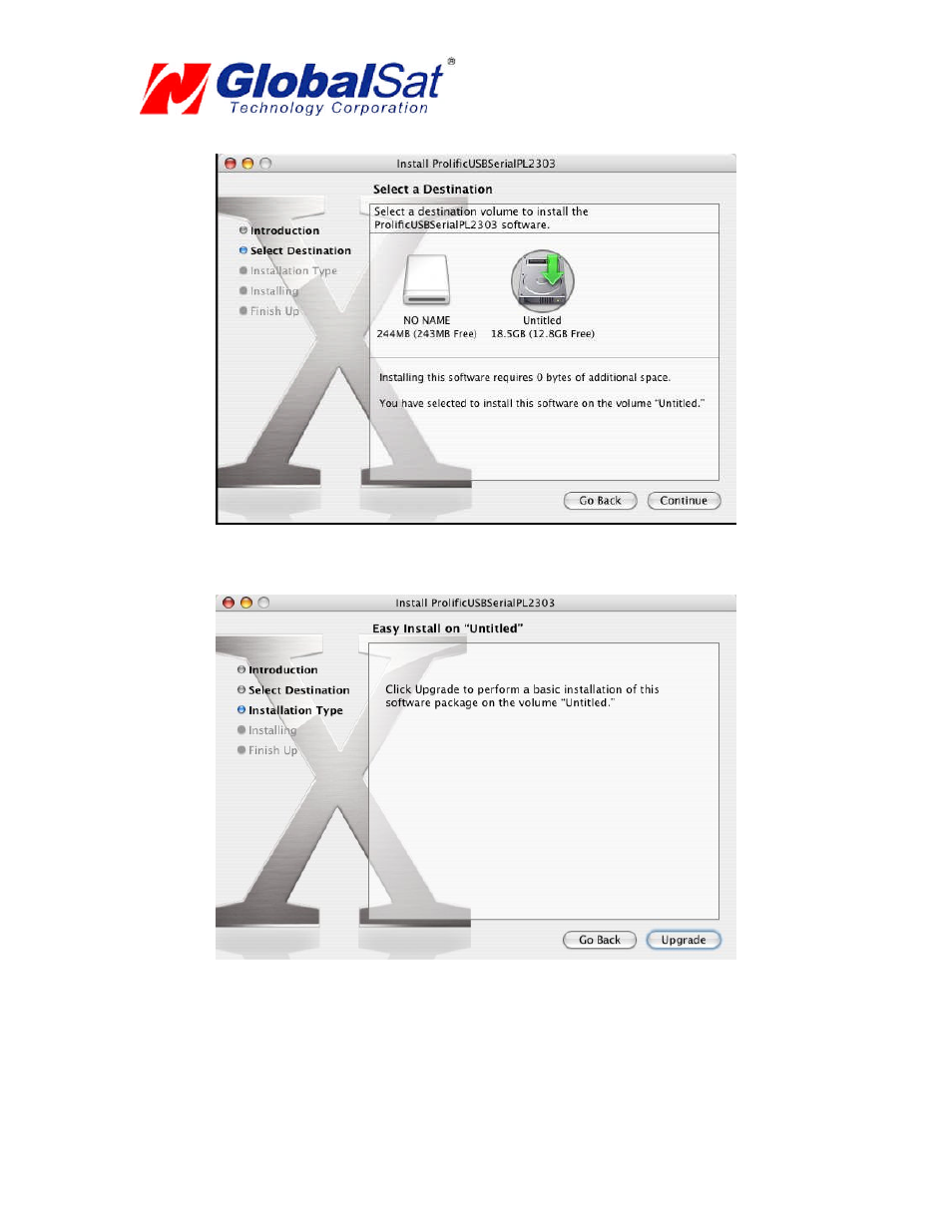 Usb gps (mac) | USGlobalsat BR-355 (Mac) User Manual | Page 6 / 15