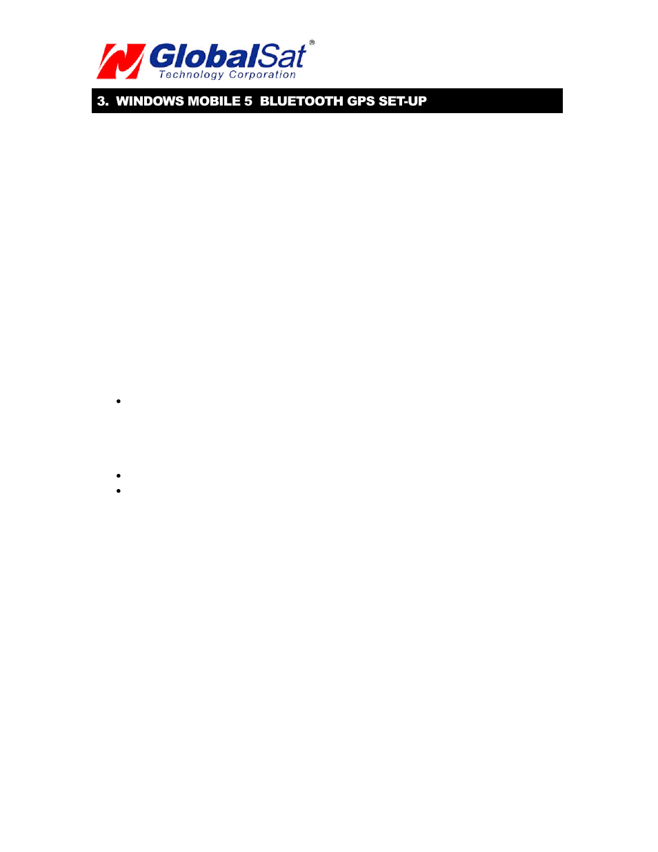 USGlobalsat Bluetooth GPS Set-Up Guide For GPS Receivers User Manual | Page 3 / 7