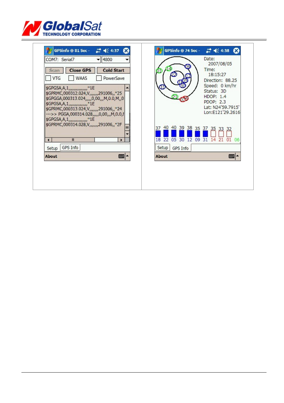 Bt-386i | USGlobalsat BT-368i User Manual User Manual | Page 13 / 15