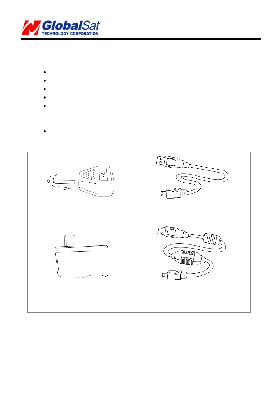 Package contents | USGlobalsat BT-368i User Manual User Manual | Page 7 / 15