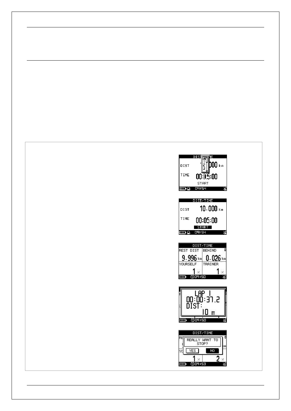 1 dist / time, 1 trainer | USGlobalsat GH-625XT User Manual User Manual | Page 26 / 47