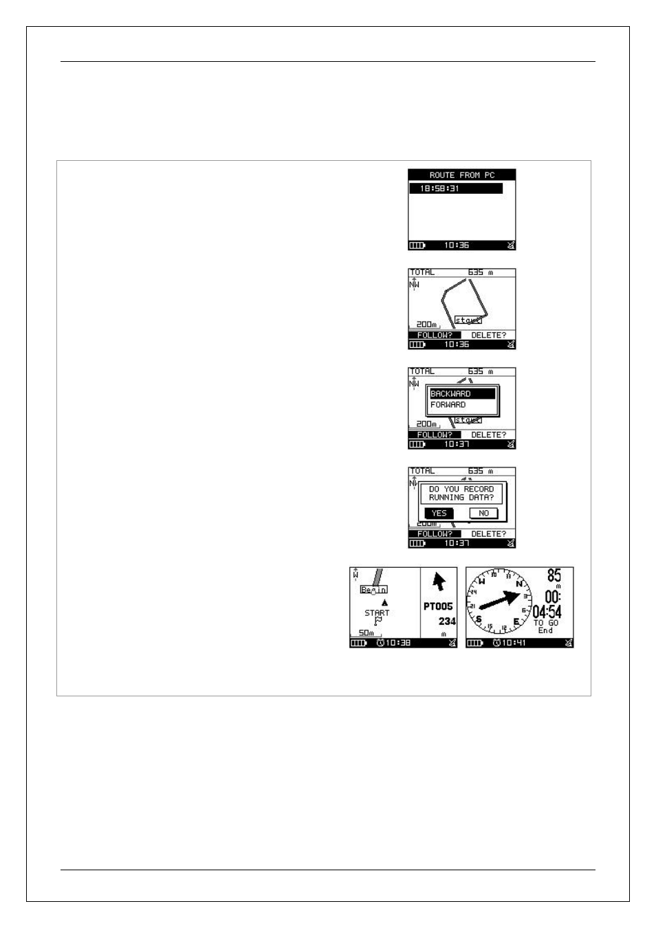 1 list all, 2 routes | USGlobalsat GH-625XT User Manual User Manual | Page 34 / 47