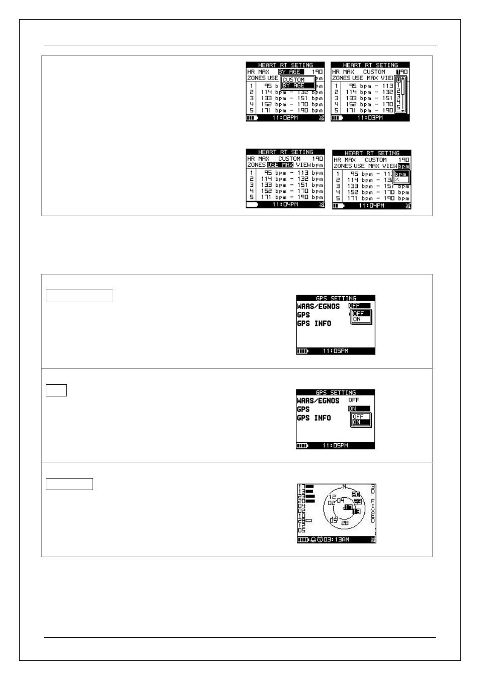 5 gps settings | USGlobalsat GH-625XT User Manual User Manual | Page 41 / 47