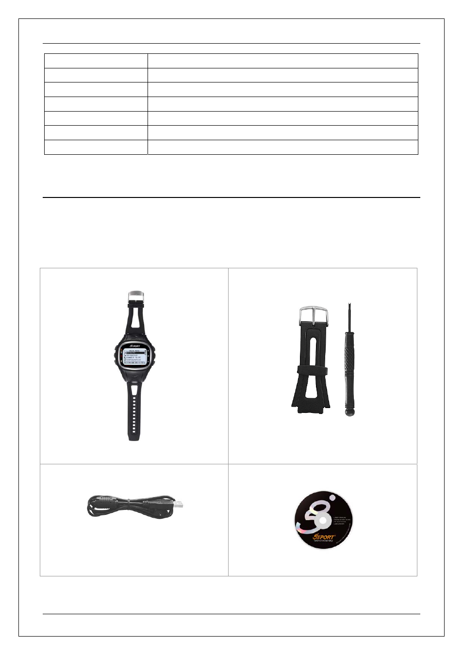 Hardware overview, 1 package contents | USGlobalsat GH-625XT User Manual User Manual | Page 6 / 47