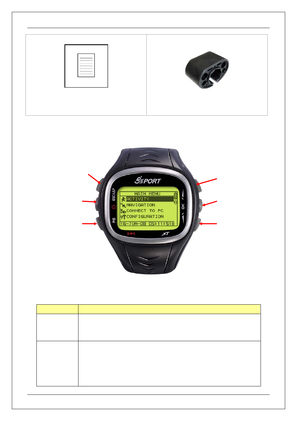 2 button introduction | USGlobalsat GH-625XT User Manual User Manual | Page 7 / 47