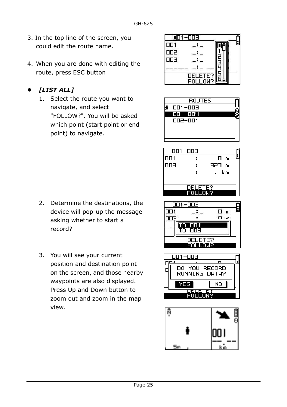 USGlobalsat GH-625B User Manual User Manual | Page 25 / 66