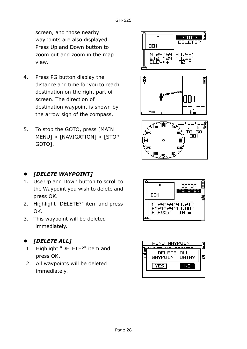 USGlobalsat GH-625B User Manual User Manual | Page 28 / 66