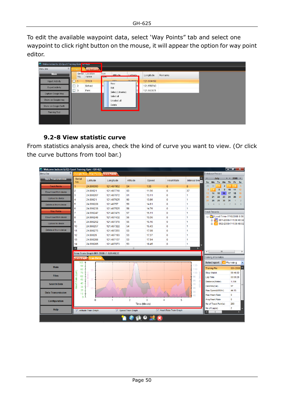 USGlobalsat GH-625B User Manual User Manual | Page 50 / 66