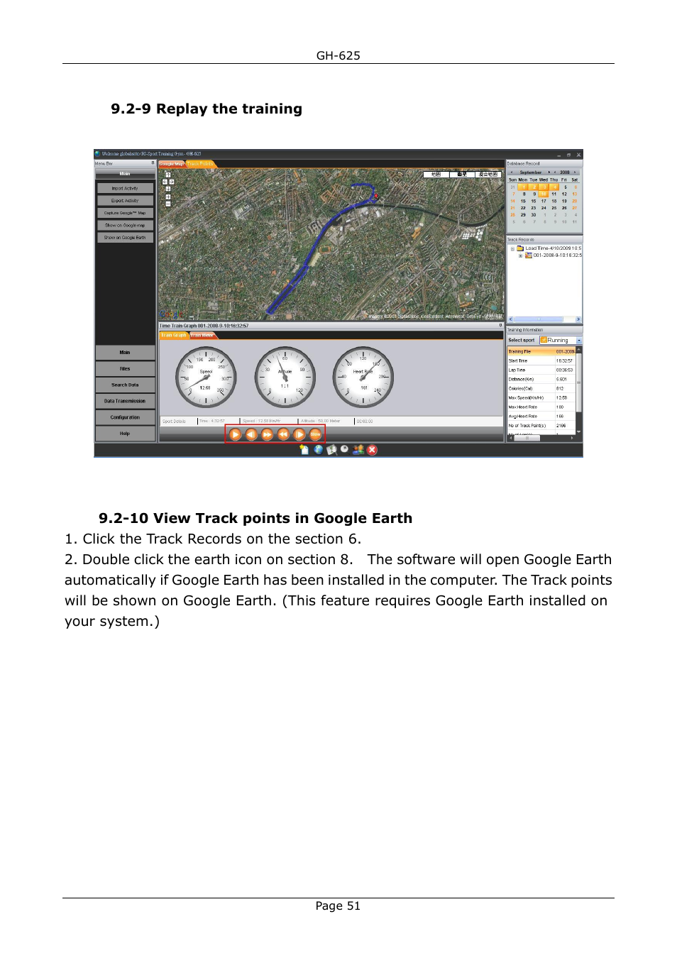 USGlobalsat GH-625B User Manual User Manual | Page 51 / 66