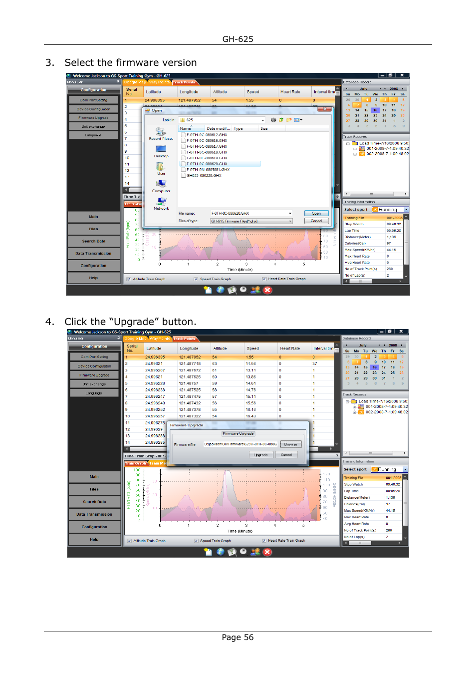 USGlobalsat GH-625B User Manual User Manual | Page 56 / 66