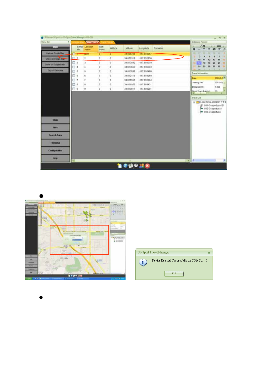 8 configuration menu | USGlobalsat GH-561 User Manual User Manual | Page 39 / 45