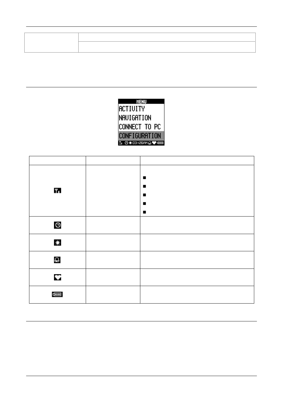 Symbol explanation | GLOBALSAT GB-580 User manual User Manual | Page 16 / 42