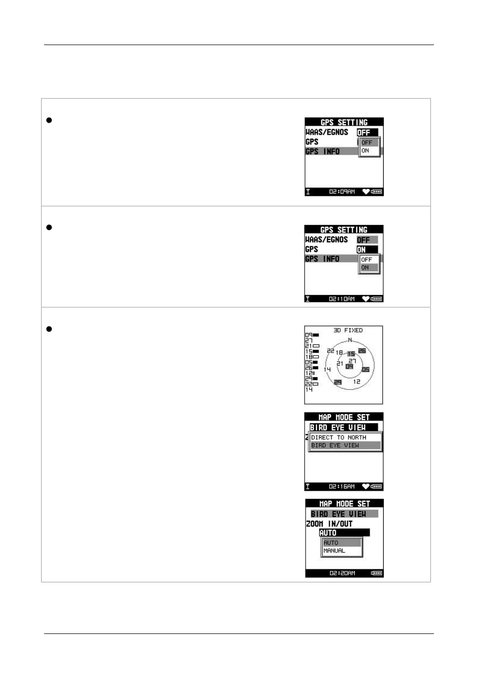 5 gps settings | GLOBALSAT GB-580 User manual User Manual | Page 38 / 42