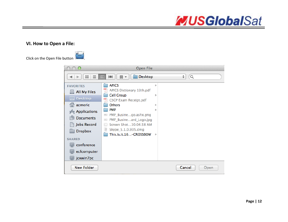 USGlobalsat DG-200 MAC User Manual | Page 13 / 17