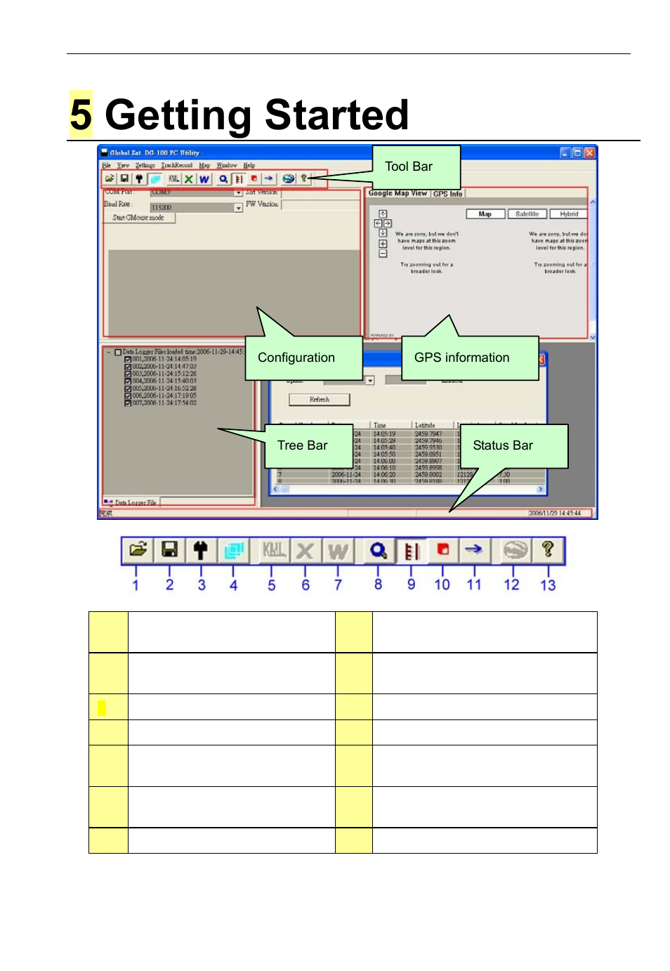 5 getting started | USGlobalsat DG-100 User Guide User Manual | Page 15 / 25