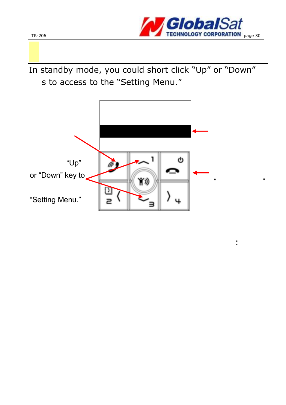 9 settings of the tracker, 9settings of the tracker | USGlobalsat TR-206 User Guide User Manual | Page 30 / 62