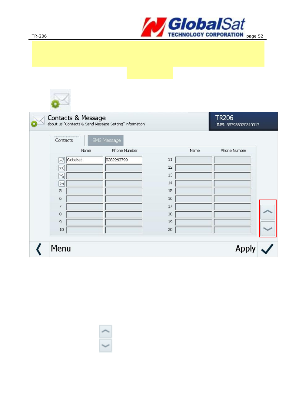 USGlobalsat TR-206 User Guide User Manual | Page 52 / 62