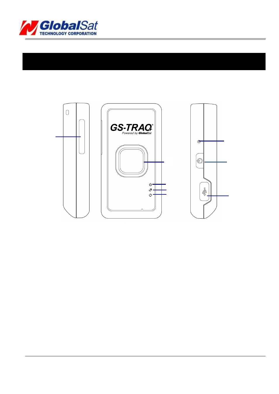 Product description, Tr-203a | USGlobalsat TR-203A User Manual | Page 7 / 26