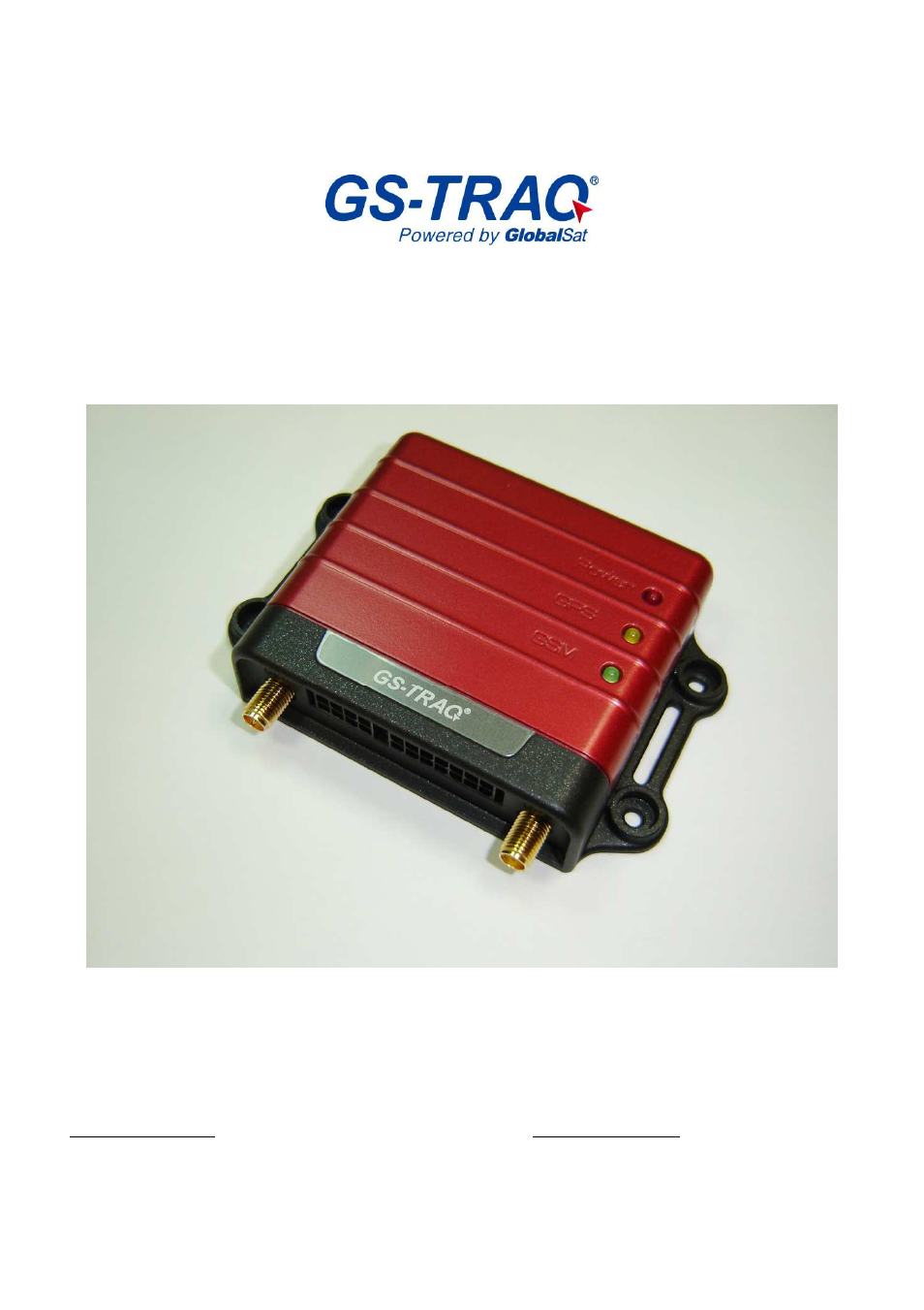 USGlobalsat TR-600 User Manual | 13 pages
