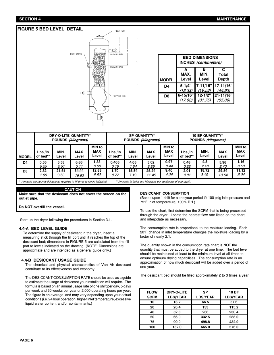 Van Air Systems D8 User Manual | Page 6 / 8