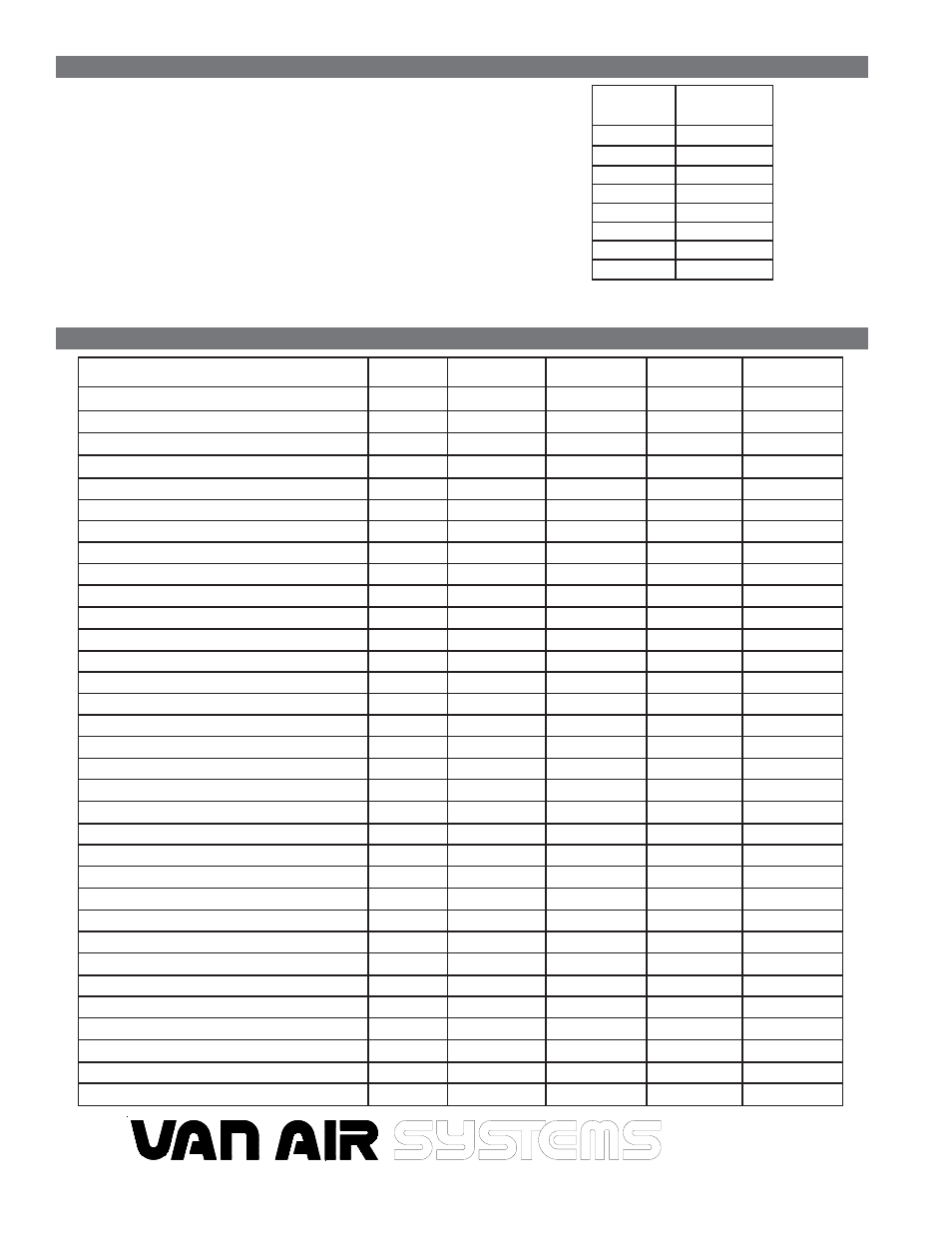 Van Air Systems FD400-FD1600 blast-pak User Manual | Page 4 / 4