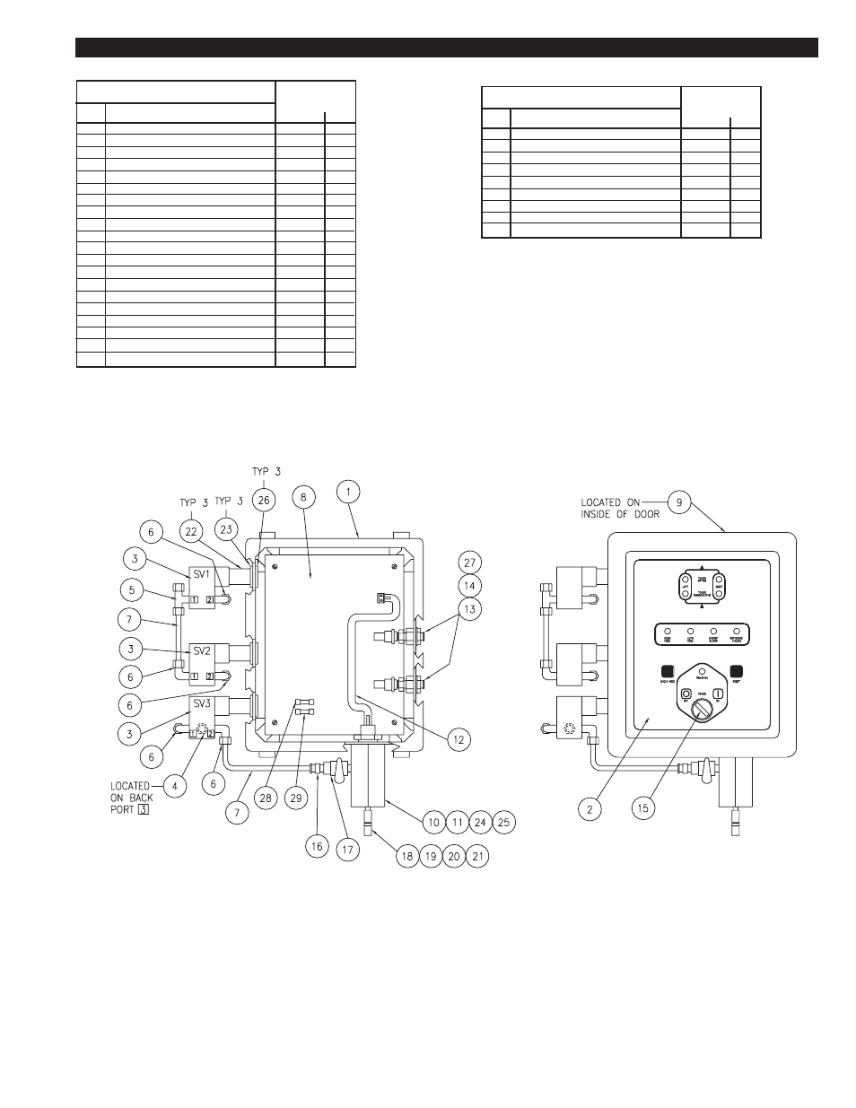 4 cycle saver control replacement parts | Van Air Systems HL-200 - HL2000 User Manual | Page 27 / 36