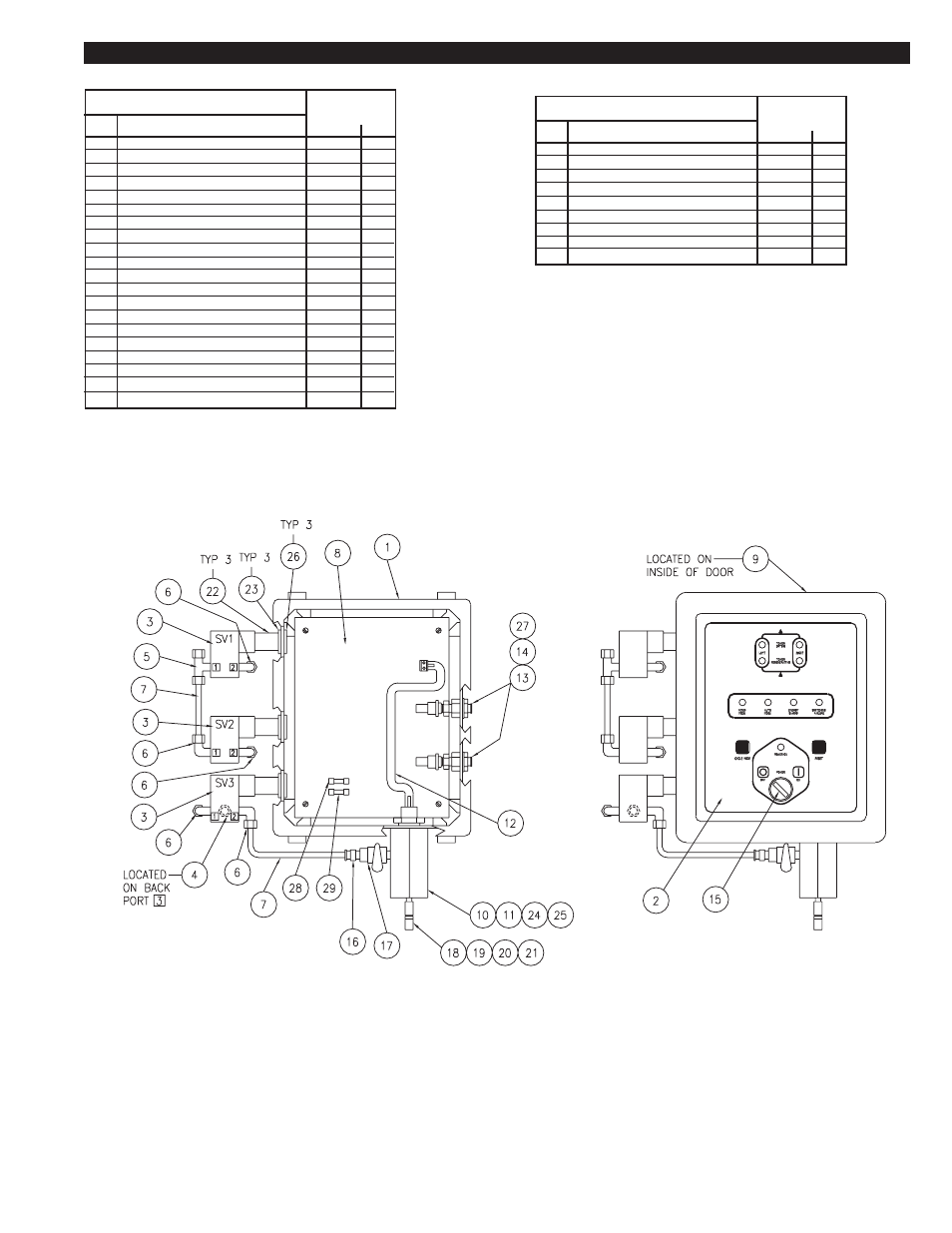 4 cycle saver control replacement parts | Van Air Systems HL-2500 User Manual | Page 25 / 28