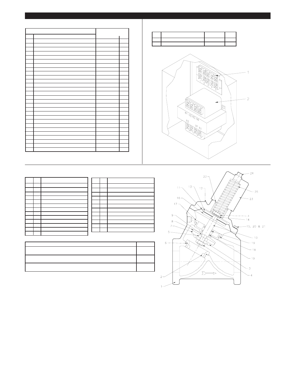 6 replacement parts, 8 3" purge valve, 7 optional 230 volt transformer | 9 how to order parts | Van Air Systems HL-2500 User Manual | Page 27 / 28