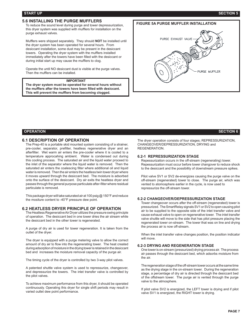 Van Air Systems FR-400 User Manual | Page 7 / 19