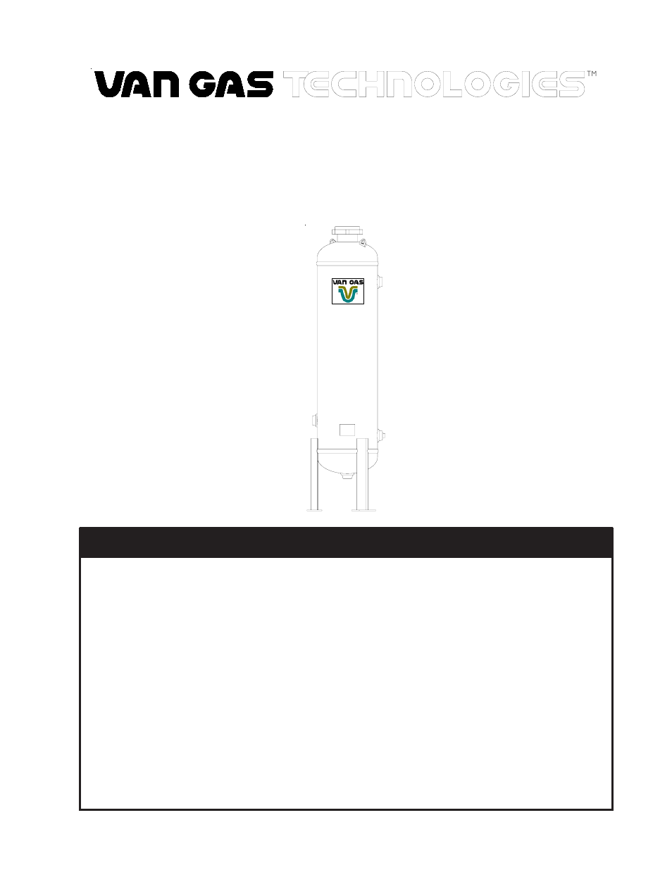 Van Air Systems PLD 8-14.5 / 36-14.5 User Manual | 8 pages