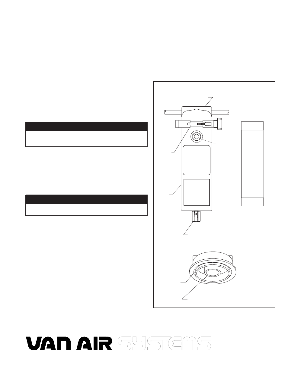 Van Air Systems SG-23 Cartridge User Manual | 3 pages