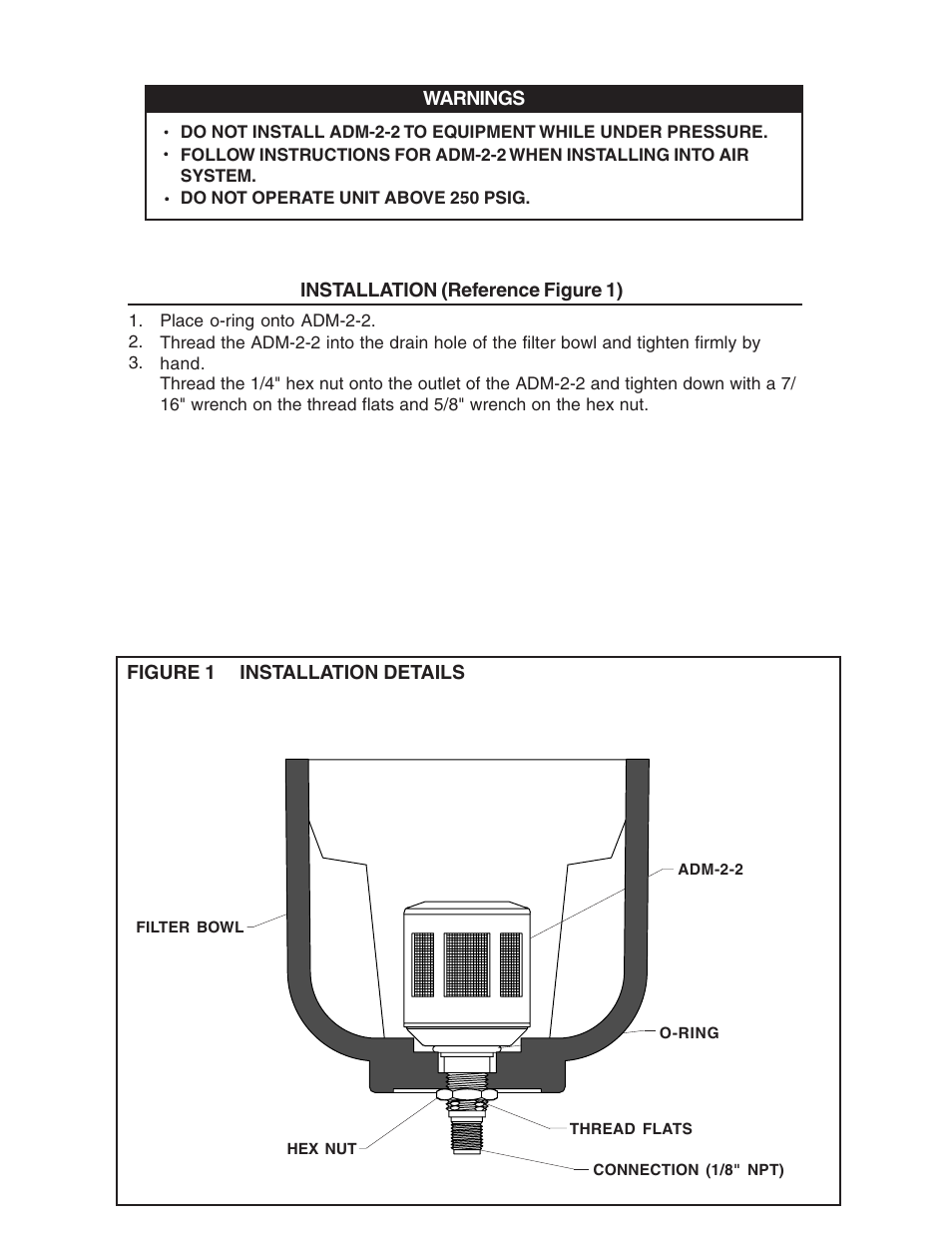 Van Air Systems Autodrain Kit User Manual | Page 2 / 2