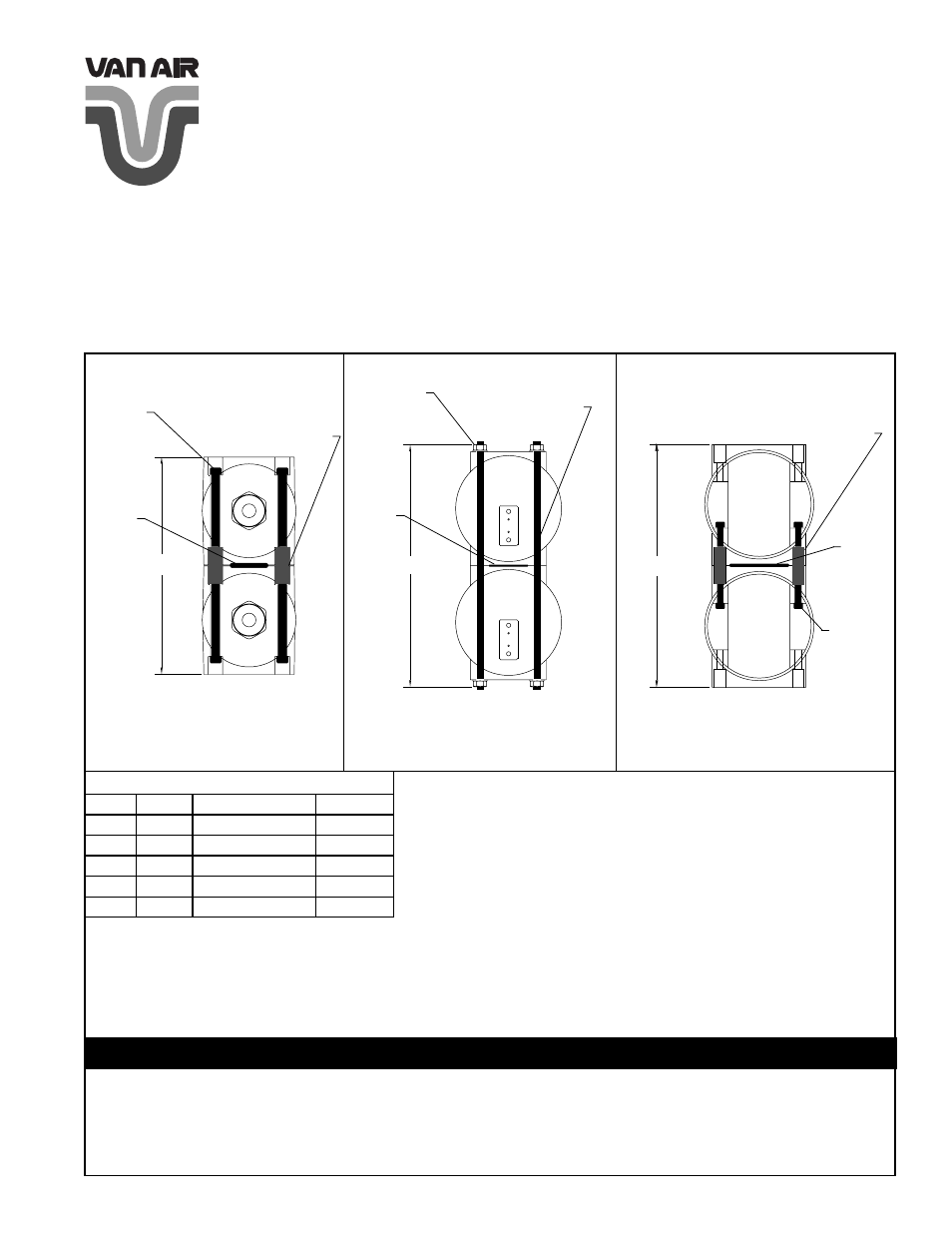 Van Air Systems Connector Kits User Manual | 2 pages