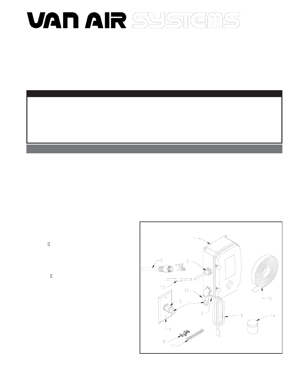 Van Air Systems FP-3 Kit User Manual | 44 pages