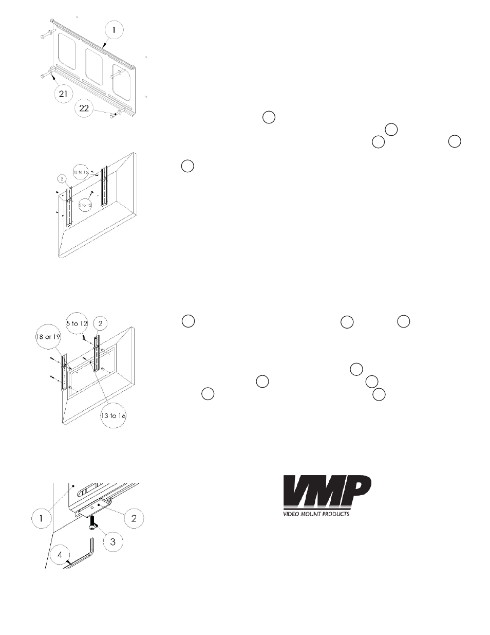 Enjoy your mount | Video Mount Products LCD-MID-FB User Manual | Page 2 / 2