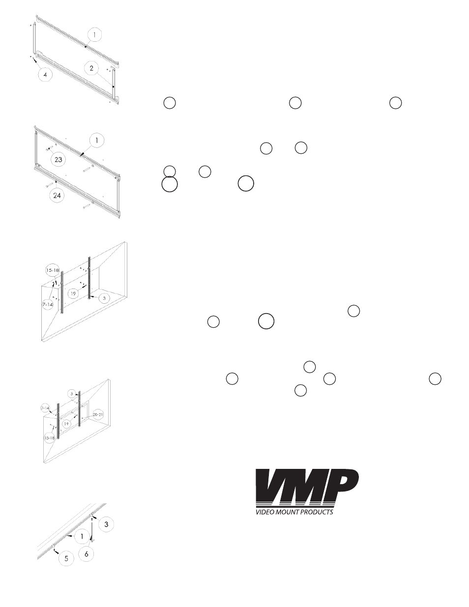 Enjoy your mount | Video Mount Products FP-LFVB User Manual | Page 3 / 3